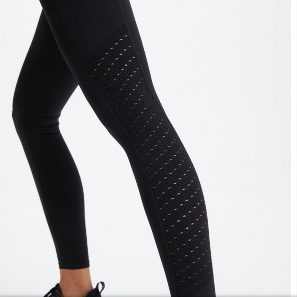 Eco Sync High-Waisted Perforated 7/8 Leggings